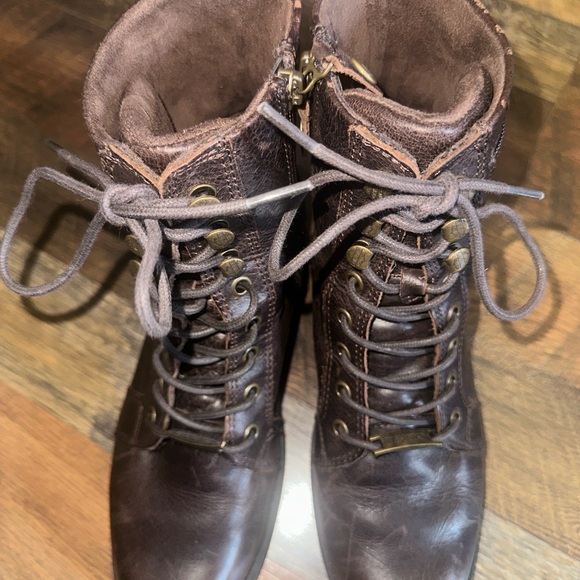 Harley-Davidson Brown Keeler Leather Boots - Picture 2 of 9